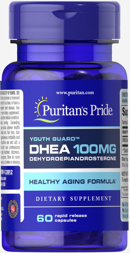 Puritan DHEA 100 mg 60 Caplets