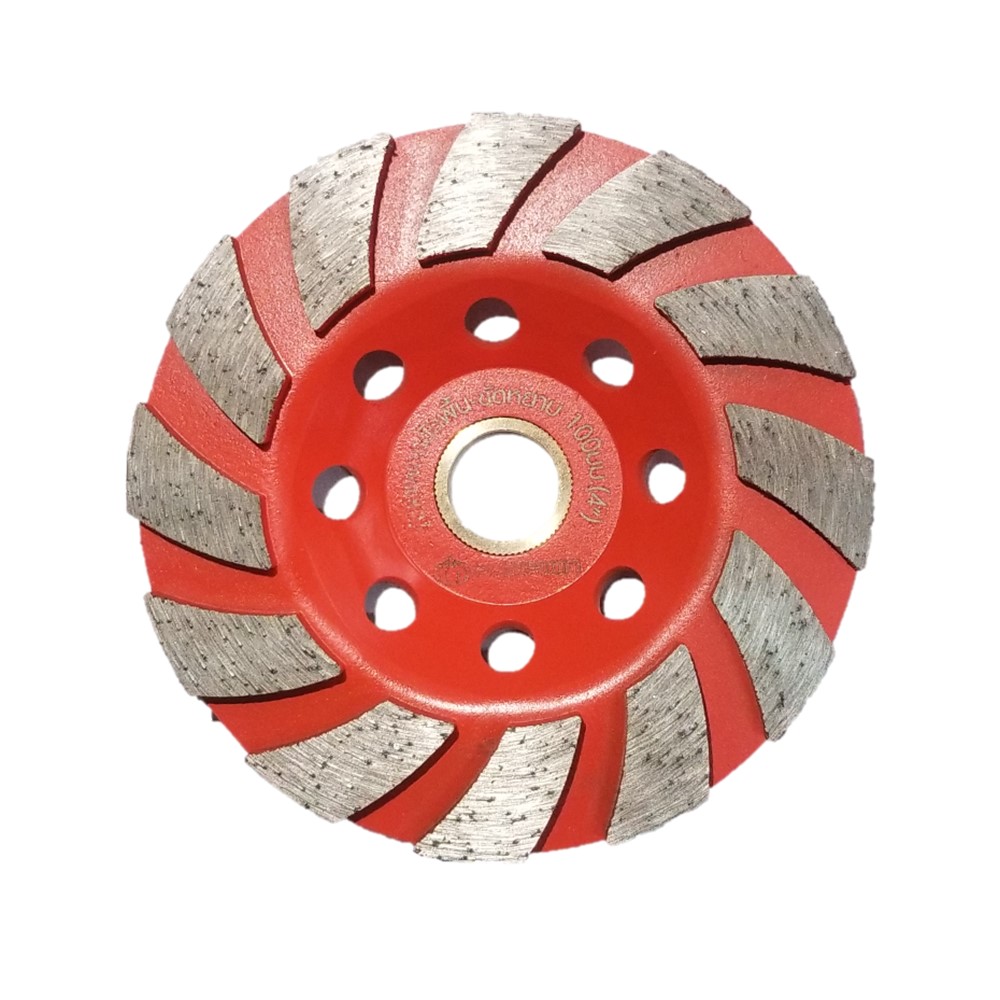 PUMPKIN ถ้วยเพชรขัดพื้น รุ่น ขัดหยาบ 4นิ้ว PTT- TUR4-SDC #22323