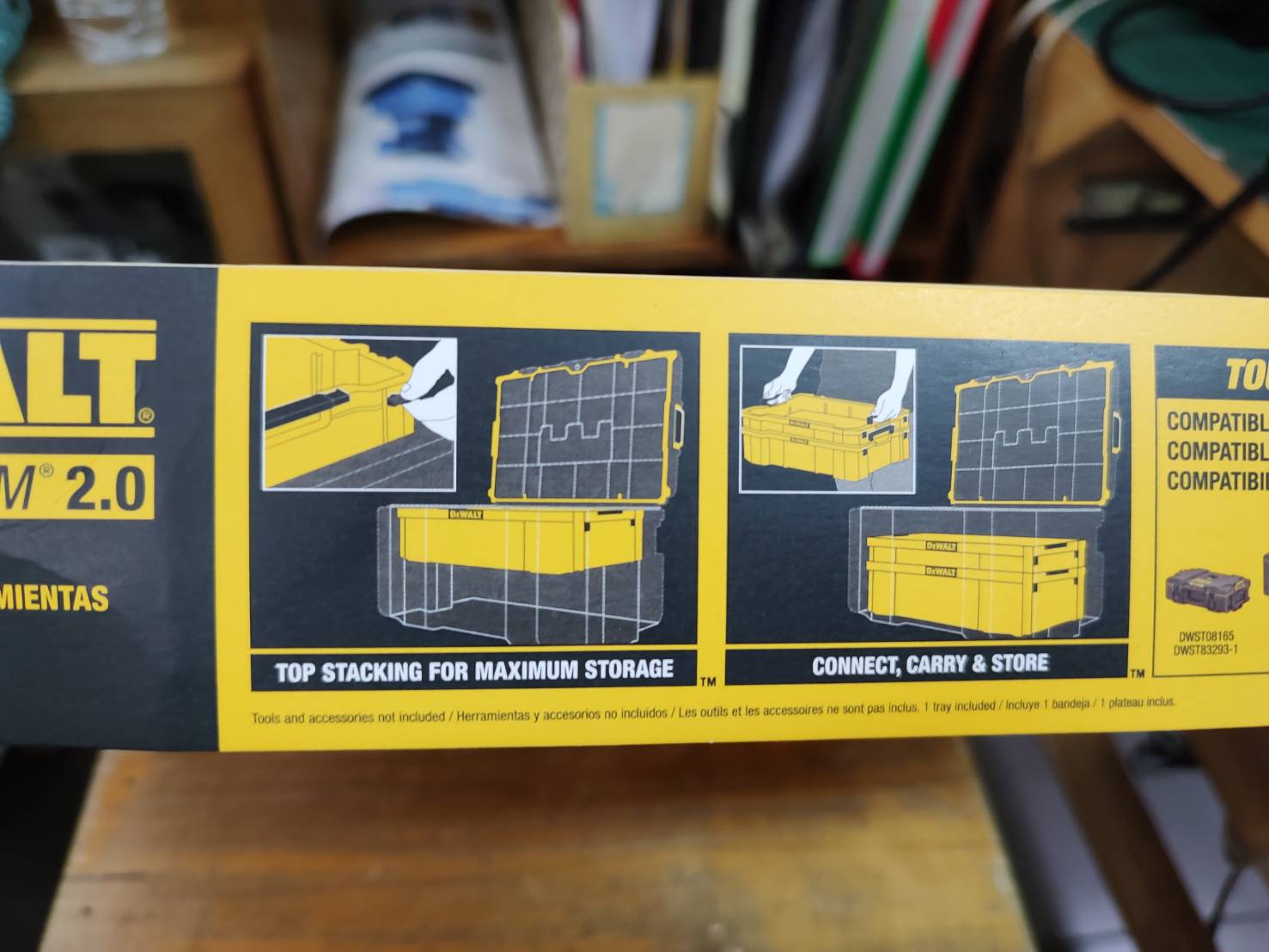 ถาดรองกล่องเตี้ย DWST83407-1 DEWALT TOUGH SYSTEM2.0