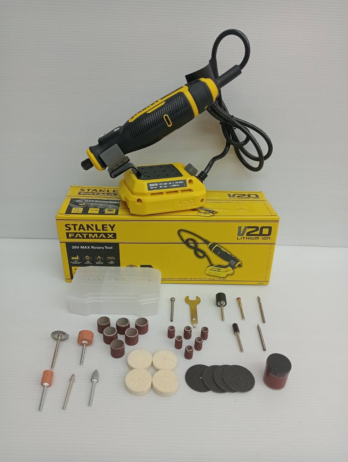 เครื่องเจียร์คอตรง20V SCE030 STANLEY