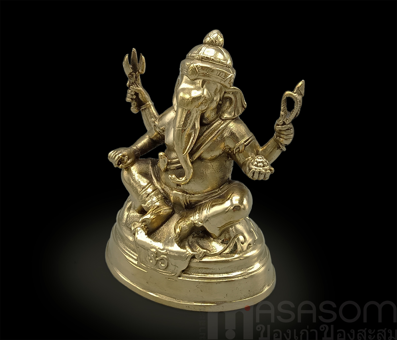 พิฆเนศทองเหลืองปางประทานพร