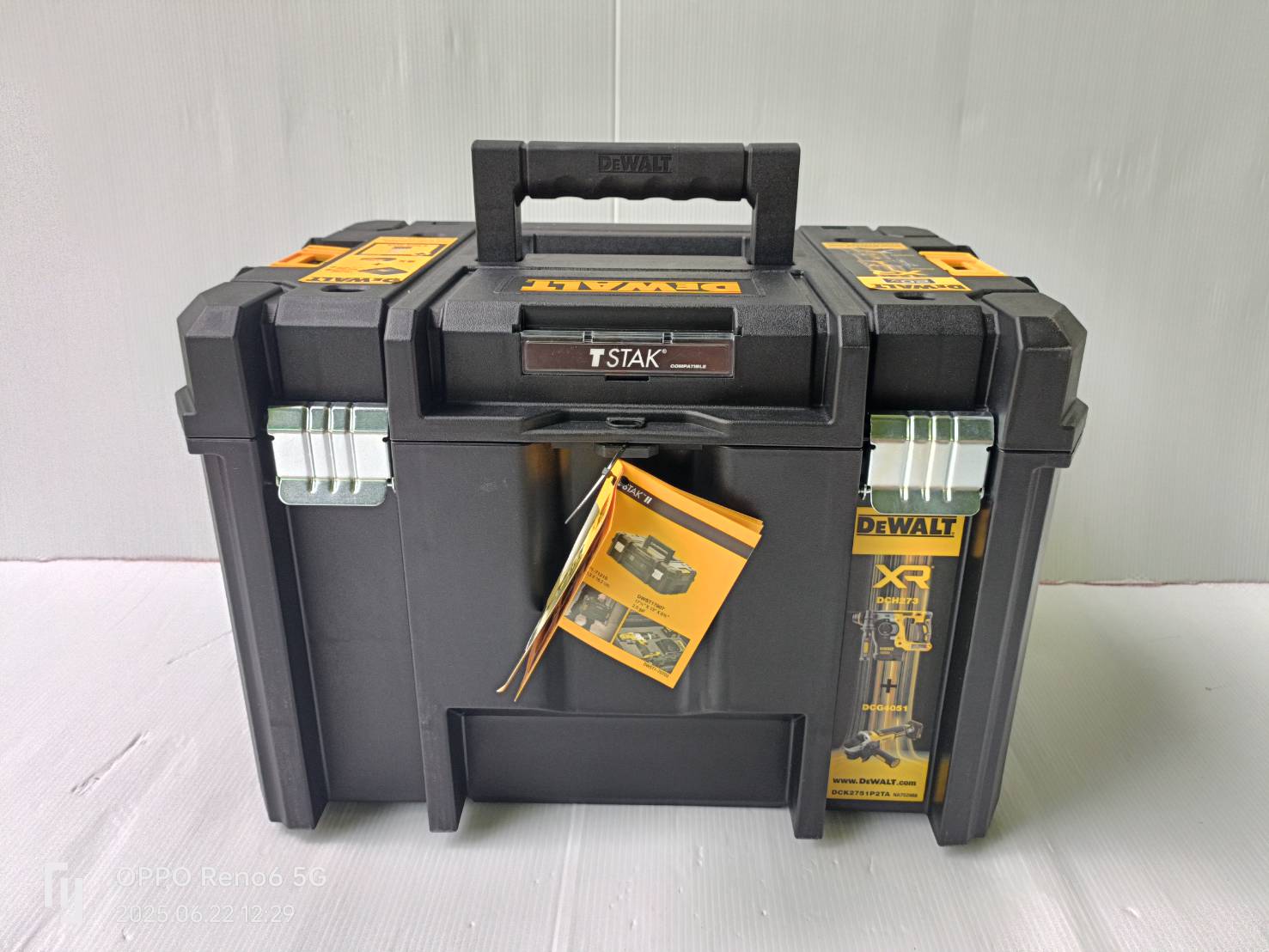 DEWALT รุ่น DCK2751P2TA-B1 ชุดคอมโบ้สว่านโรตารี่และหินเจียร