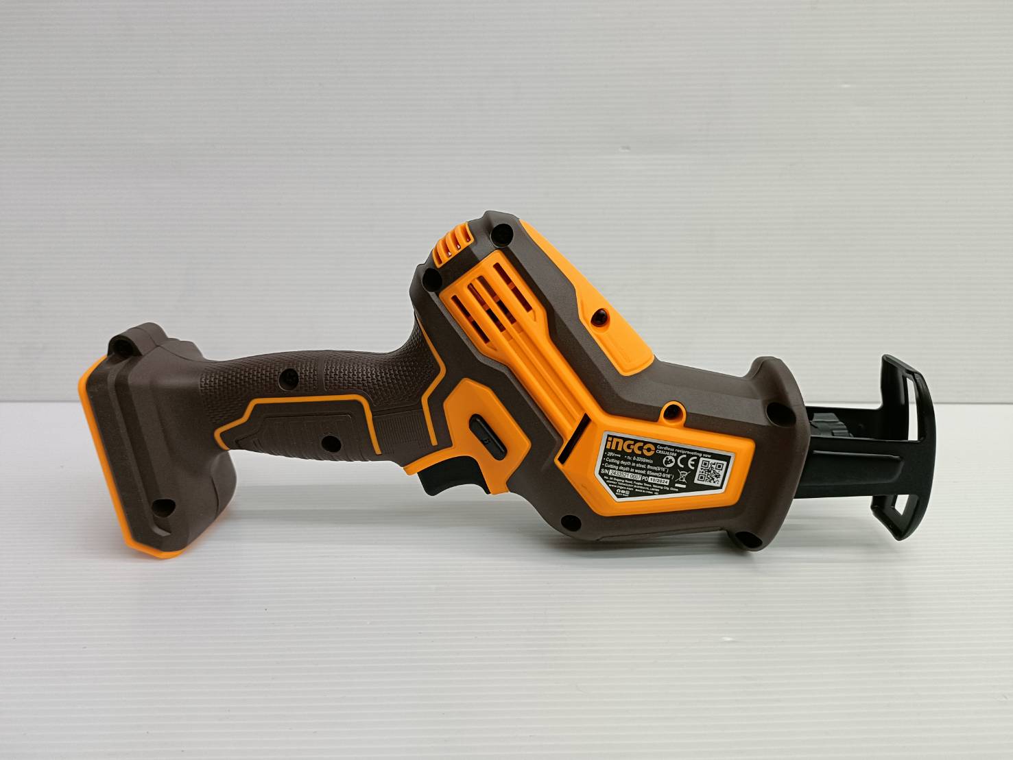 INGCO เลื่อยชักไร้สาย 20V มือเดียว รุ่น CRSLI6508 (ตัวเปล่า)