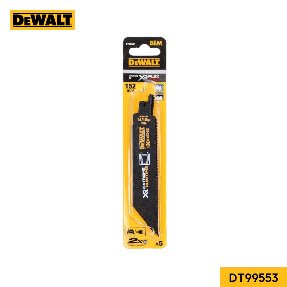 ใบเซเบอร์ DT99553 DEWALT (5ใบ/แพค)