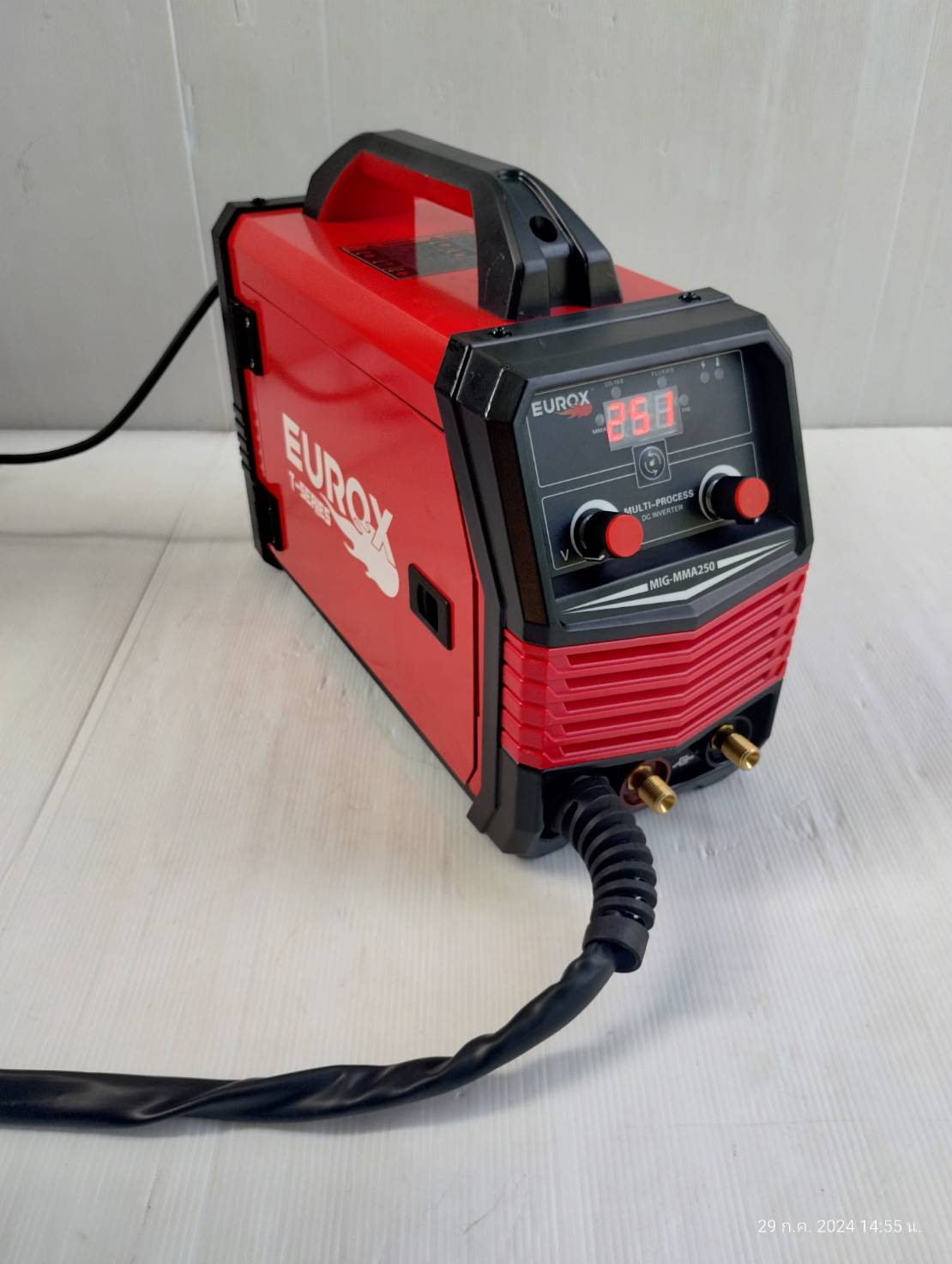 เครื่องเชื่อมไฟฟ้า3ระบบ MIG-MMA250 EUROX