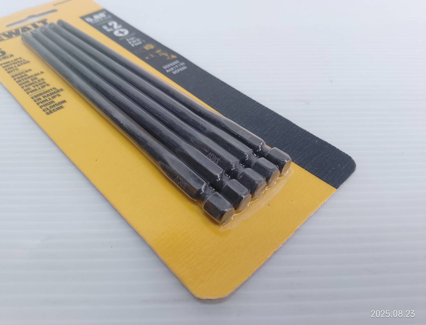 DEWALT ดอกไขควง PH2x149.4mm. DCF6202PH2-5 แพค 5 ดอก