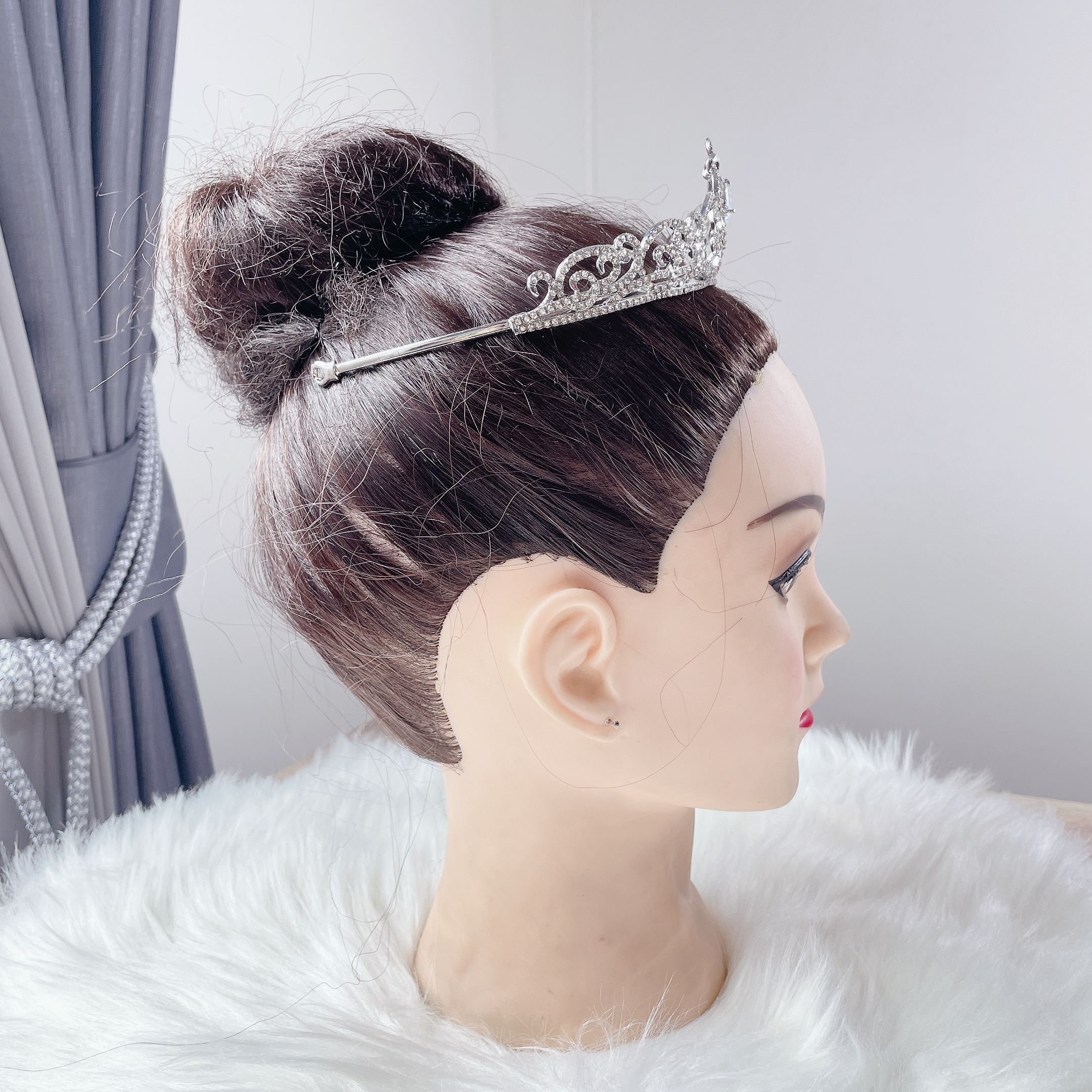 (พร้อมส่ง) เทียร่า 390 มงกุฎนางงาม มงกุฎเจ้าสาว มงกุฎเพชร งานพรีเมี่ยม สินค้าพร้อมส่งจากไทย