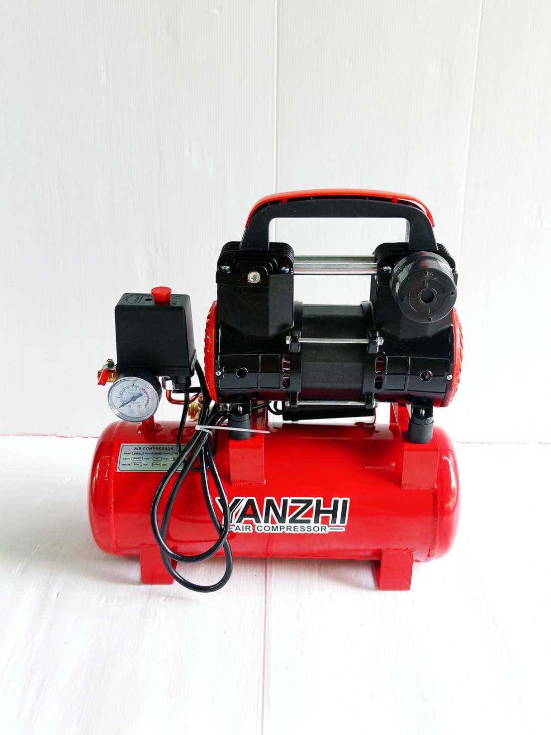 YANZHI ปั๊มลมออยล์ฟรี 9 ลิตร AC-030-002