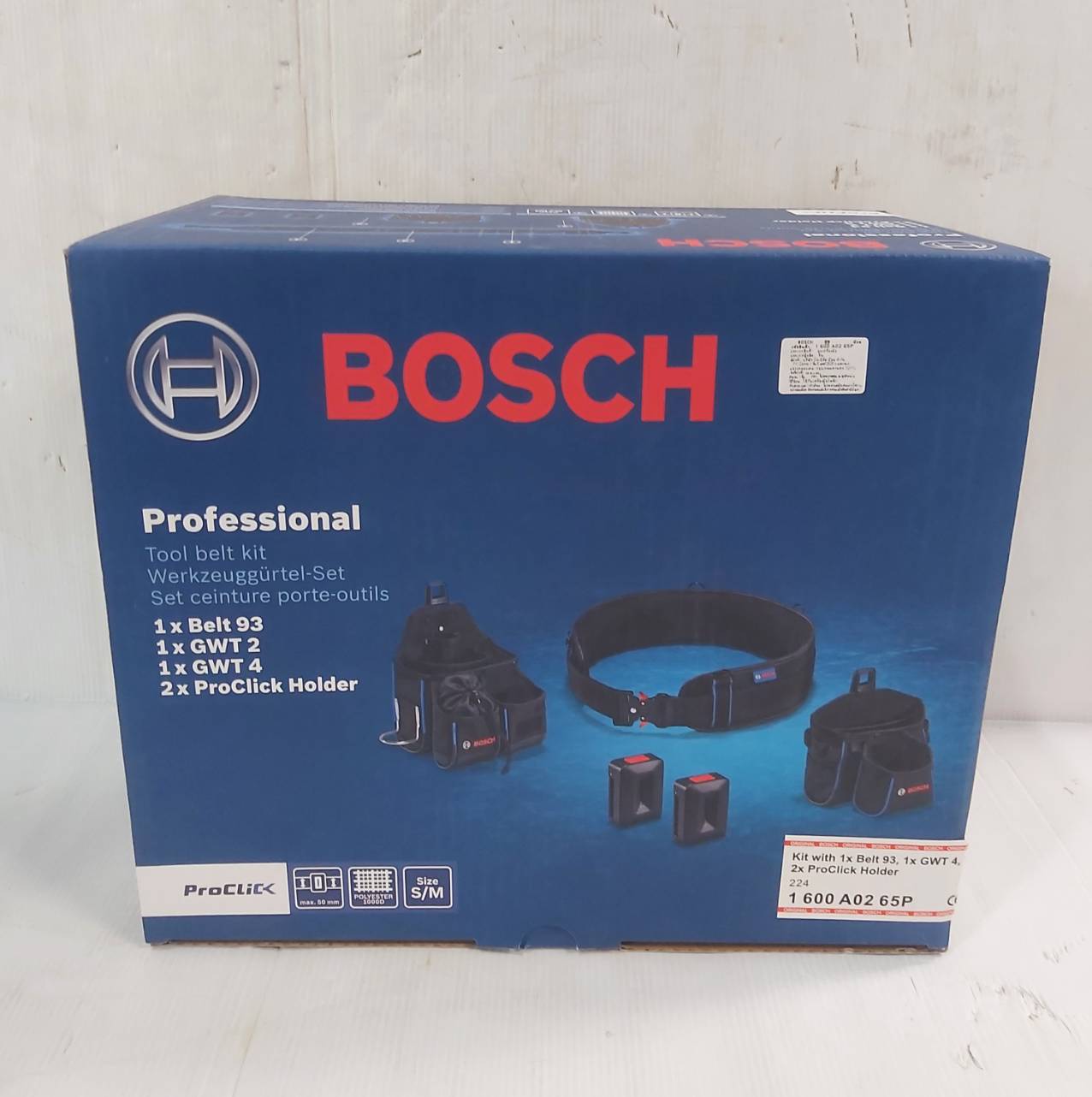 ชุดเข็มขัดพร้อมกระเป๋าเครื่องมือช่าง PROCLICK TOOL KIT BOSCH