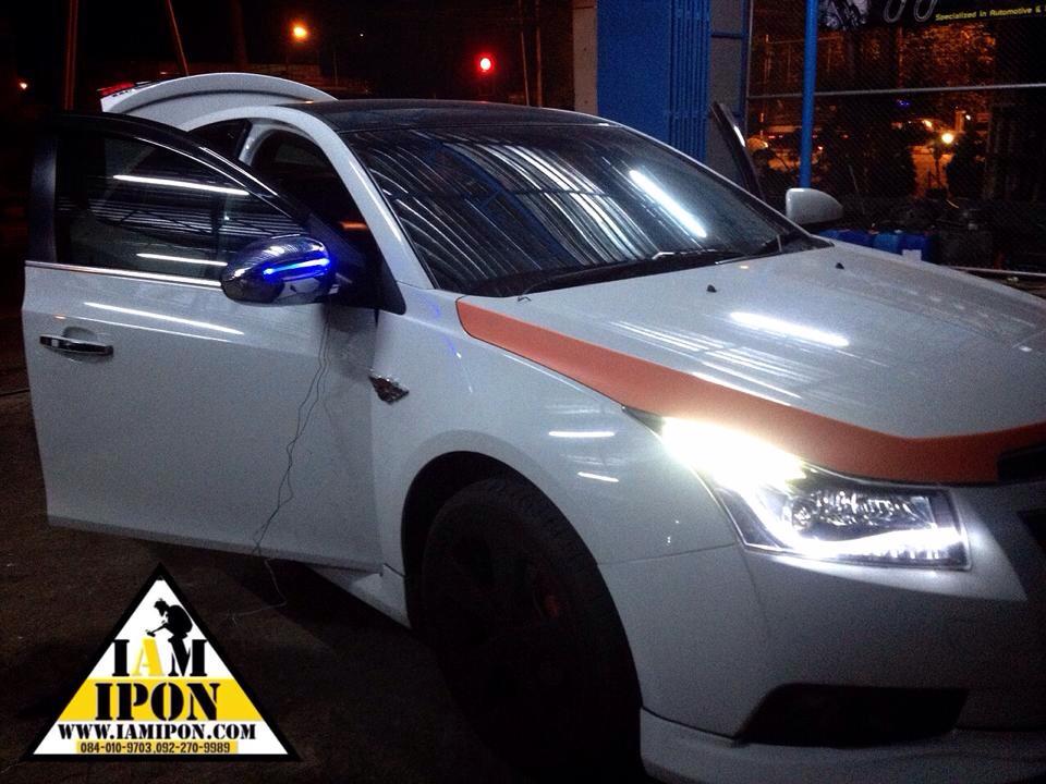 ครอบกระจกมองข้างโครเมี่ยม CHEVROLET CRUZE