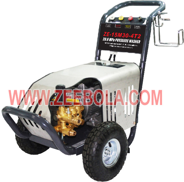 เครื่องอัดฉีดแรงดันสูง ซีโบล่า รุ่น ZE-15M30-4T2 (แบบไฟ 5.5 HP / 380V) พร้อมอุปกรณ์ครบชุด