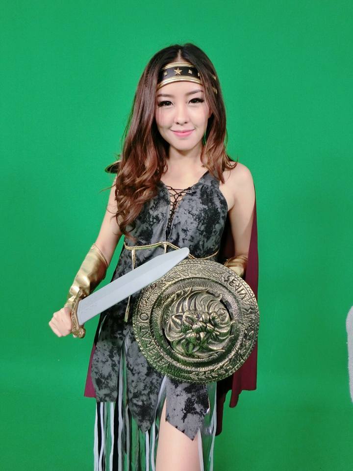 ชุดนักรบโรมันหญิง / ชุดเทพเจ้าแห่งสงคราม