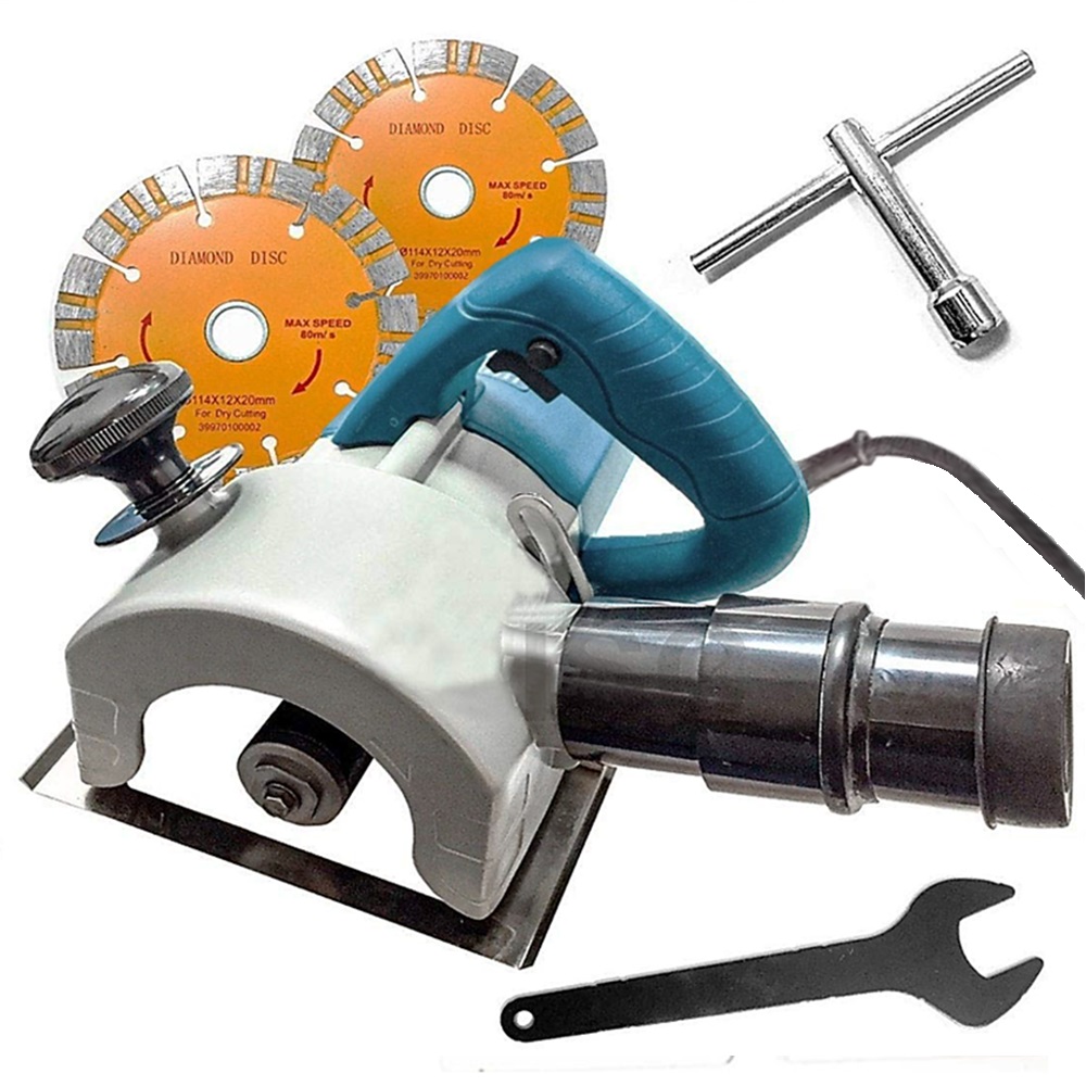 เครื่องเซาะร่องคอนกรีต4" ใบคู่ DZR110 DONGCHENG