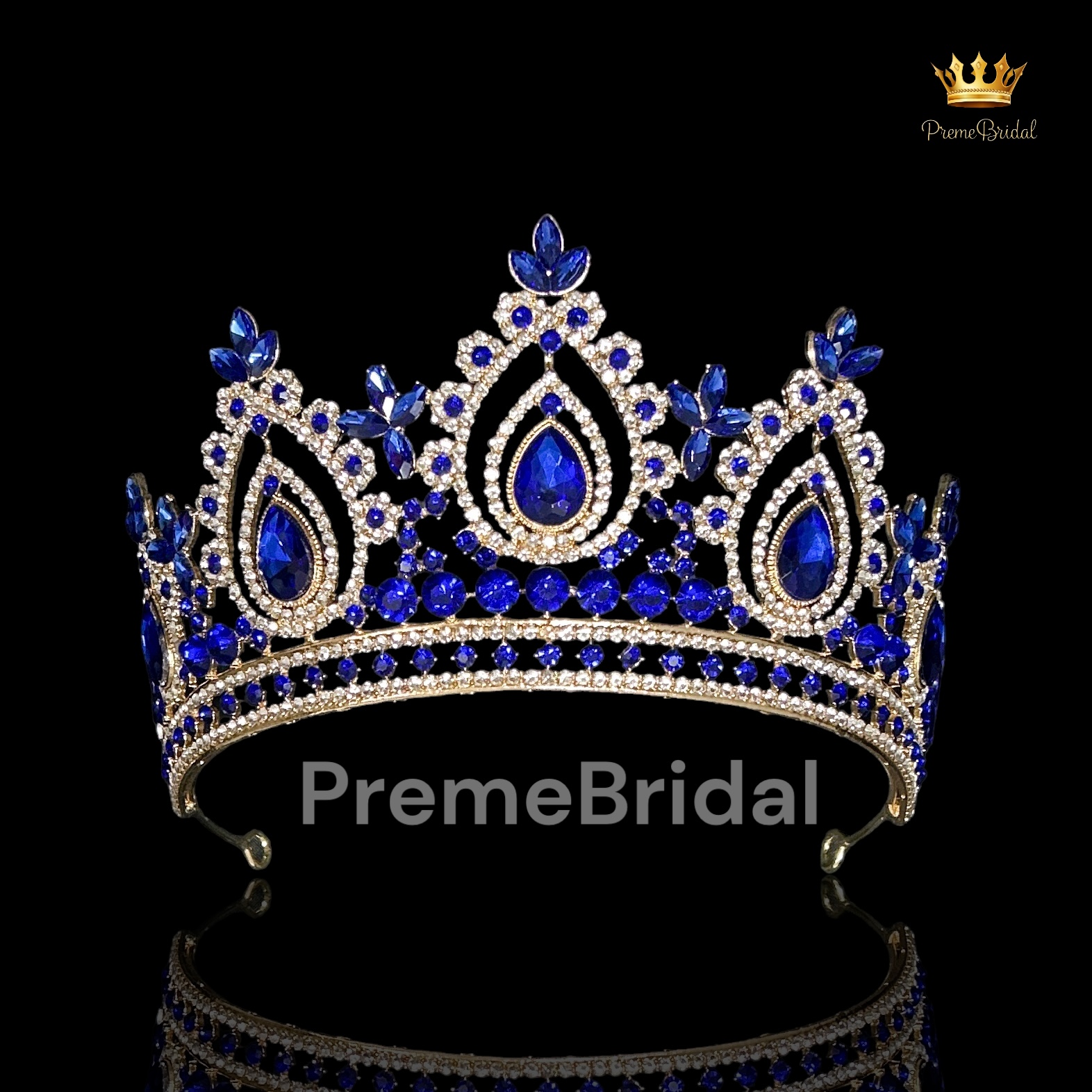 (พร้อมส่ง) เทียร่า 414 มงกุฎนางงาม ครึ่งหัว งานสวย ปราณีต QCเพชรทุกเม็ด สินค้าพร้อมส่งจากไทย