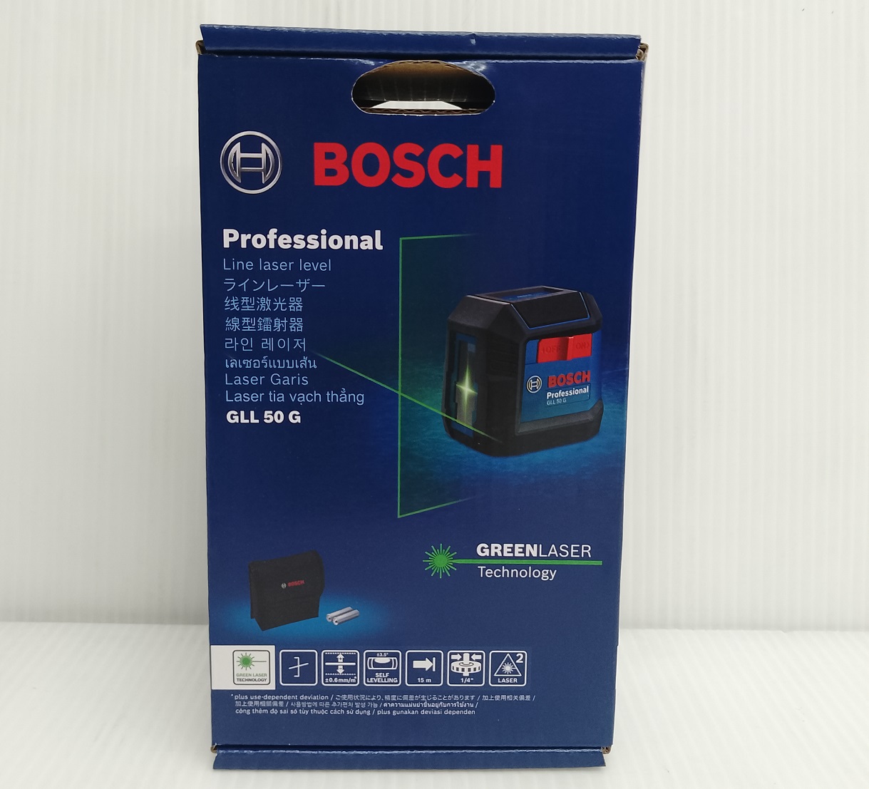 เลเซอร์ระดับ2เส้น แสงเขียว GLL50G BOSCH