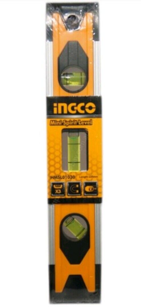 ระดับน้ำอลูมิเนียมชนิดแม่เหล็ก9" HMSL01030 INGCO