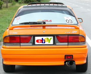 Shark fins ครีบเรียงอากาศหลังคา Galant VR-4 89-93