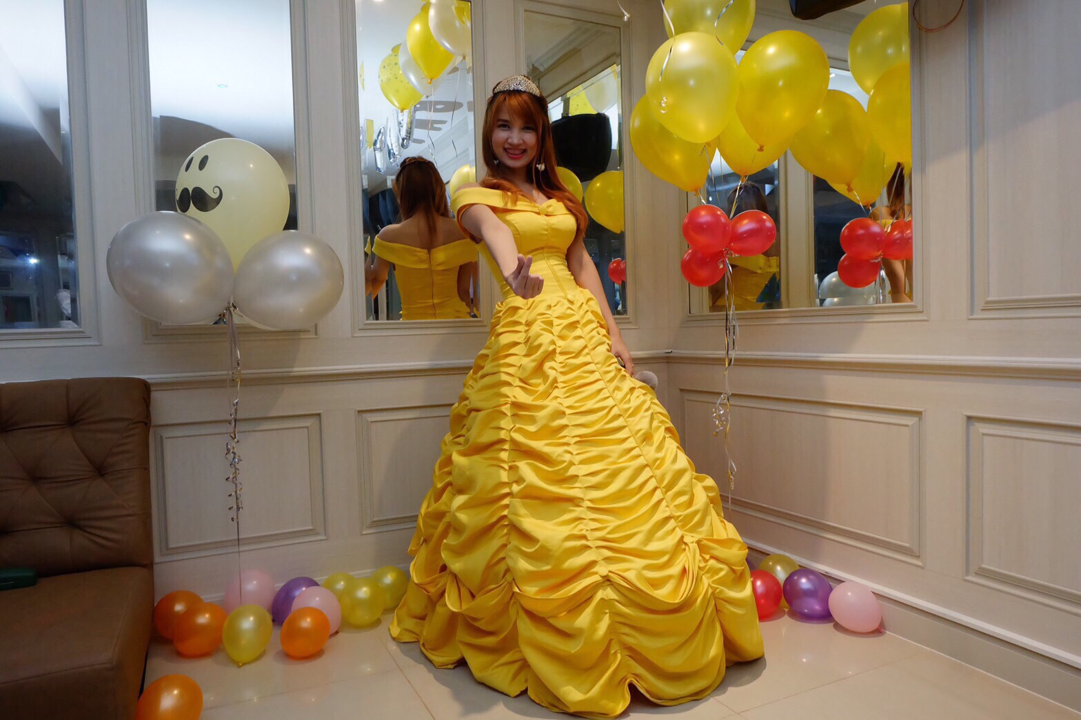 ชุดเจ้าหญิงเบล @ Beauty & the Beast