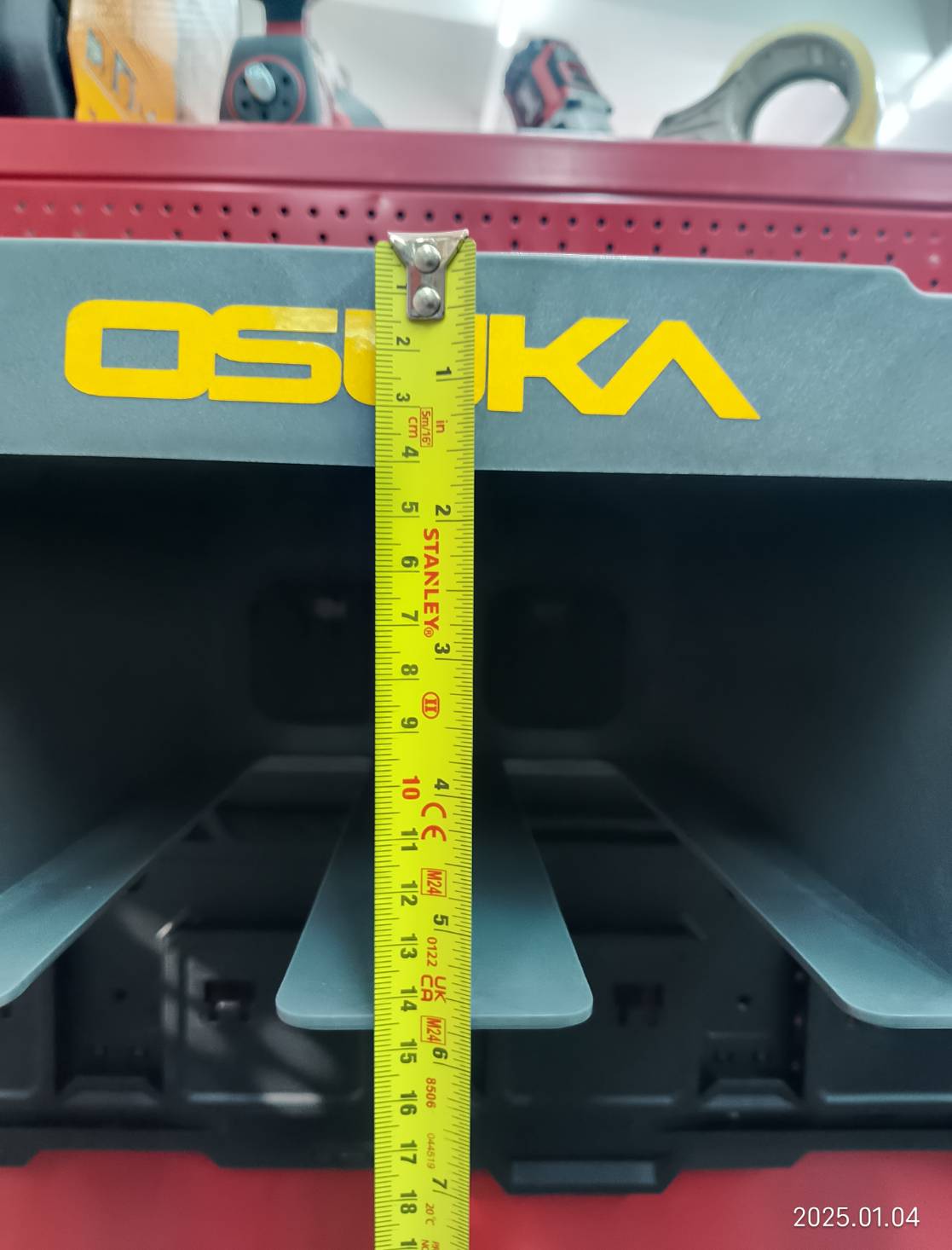 ชั้นวางเครื่องมือช่างไร้สาย (พลาสติก) OSMWS23002 OSUKA