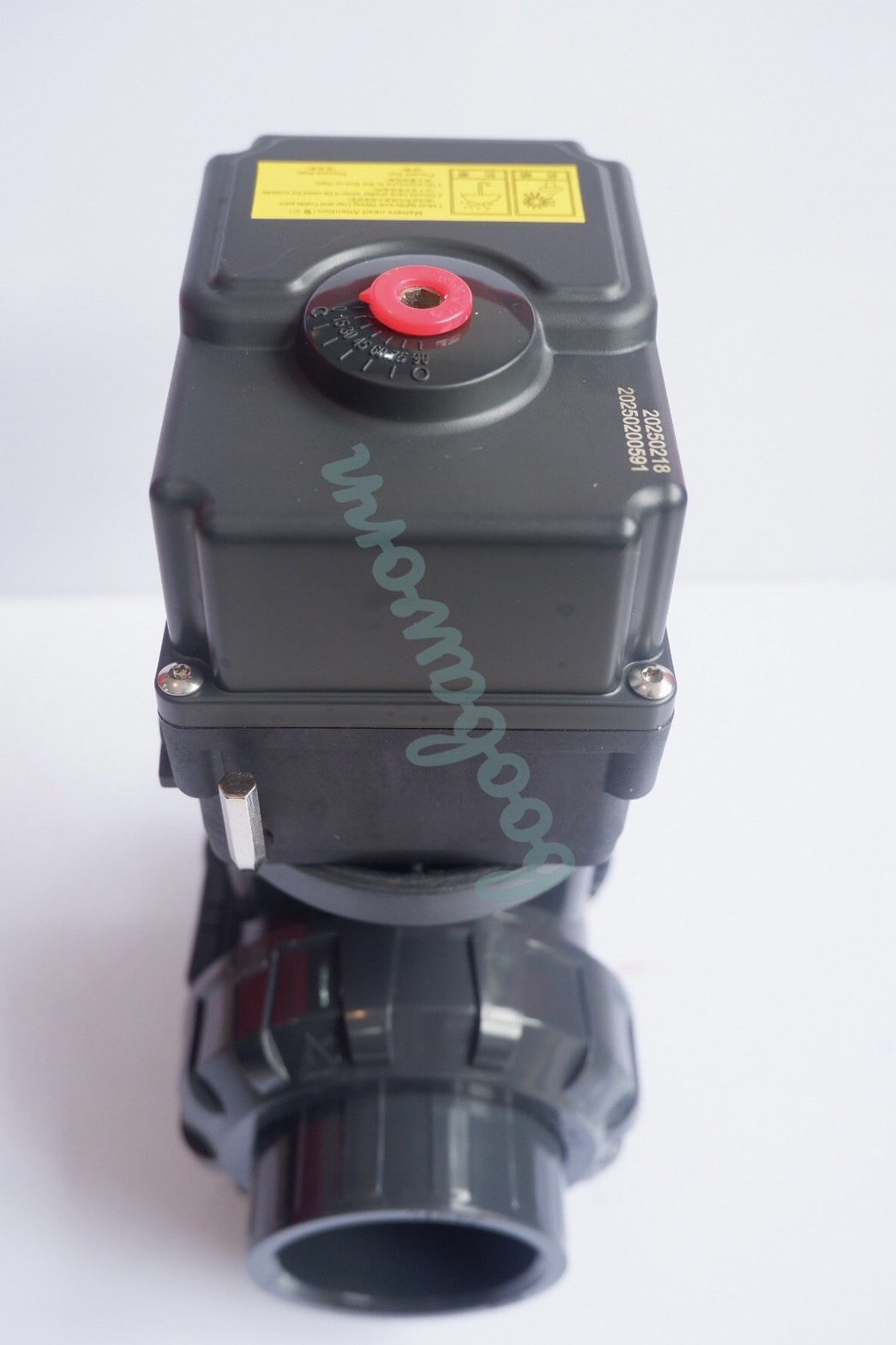 SANKING TRUE UNION BALL VALVE UPVC ELECTRIC ACTUATOR