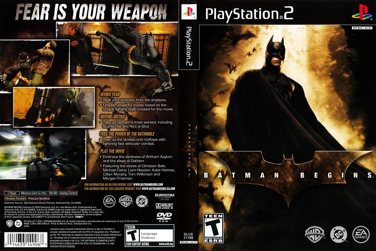 BATMAN BEGINS [US : DVD5 1 Disc]