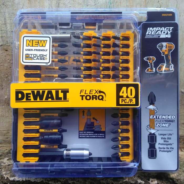 ชุดดอกไขควง40ตัวชุด DWA2T40IR DEWALT