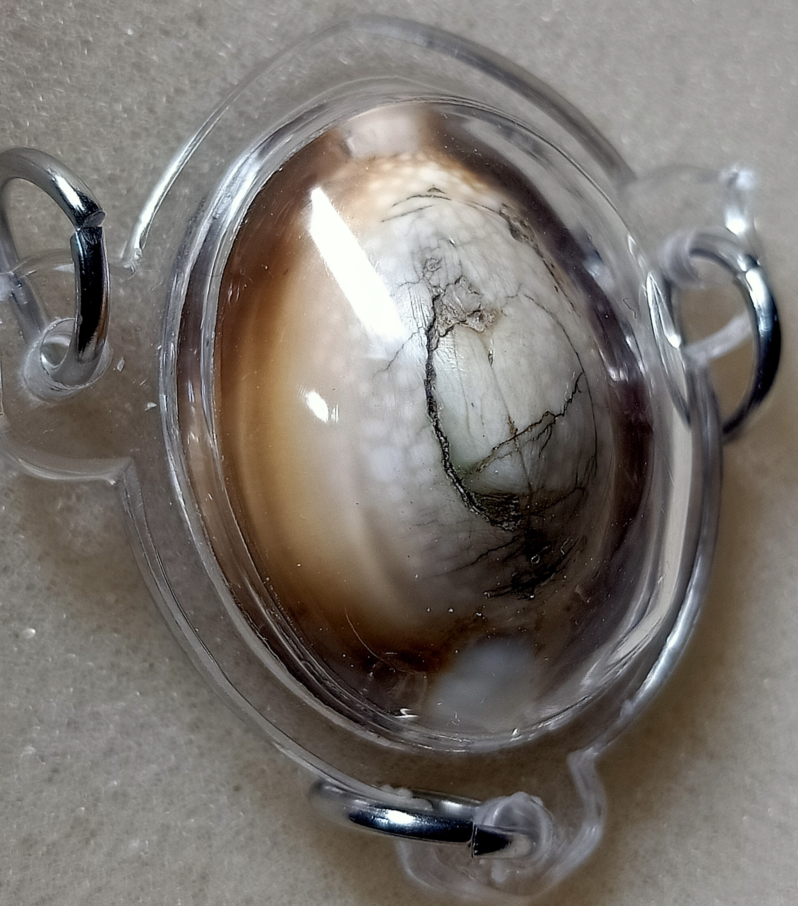 เบี้ยแก้บรรจุปรอทธรรมชาติ อุดแผ่นตะกั่ว เลี่ยมสามห่วงพร้อมใช้ กันแก้คุณไสยมนต์ดำ แก้สิ่งไม่ดี ดูดซับสิ่งไม่ดีแทนเจ้าของ