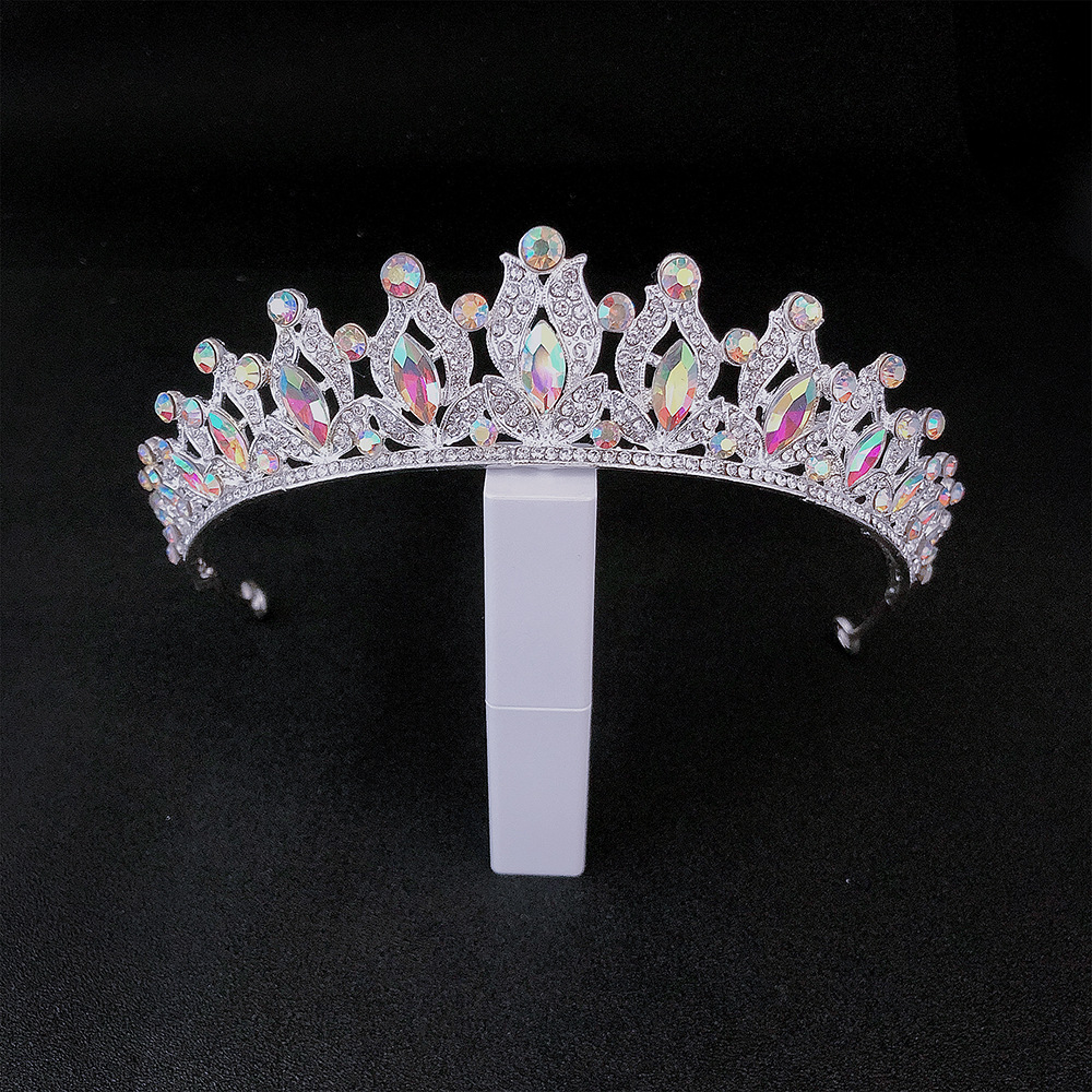 SET013 เครื่องประดับ 3 ชิ้น มงกุฎ สร้อยคอ ต่างหู จัดเซทสวยงาม สินค้าพร้อมส่งจากไทย