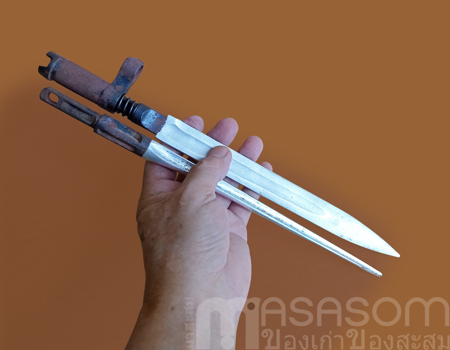 มีดปลายปืนรัสเซียของเก่า