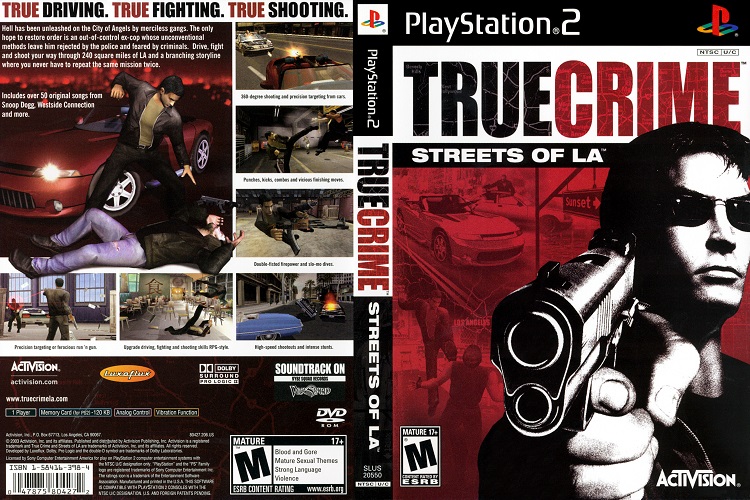 TRUE CRIME STREETS OF LA [US : DVD5 1 Disc]
