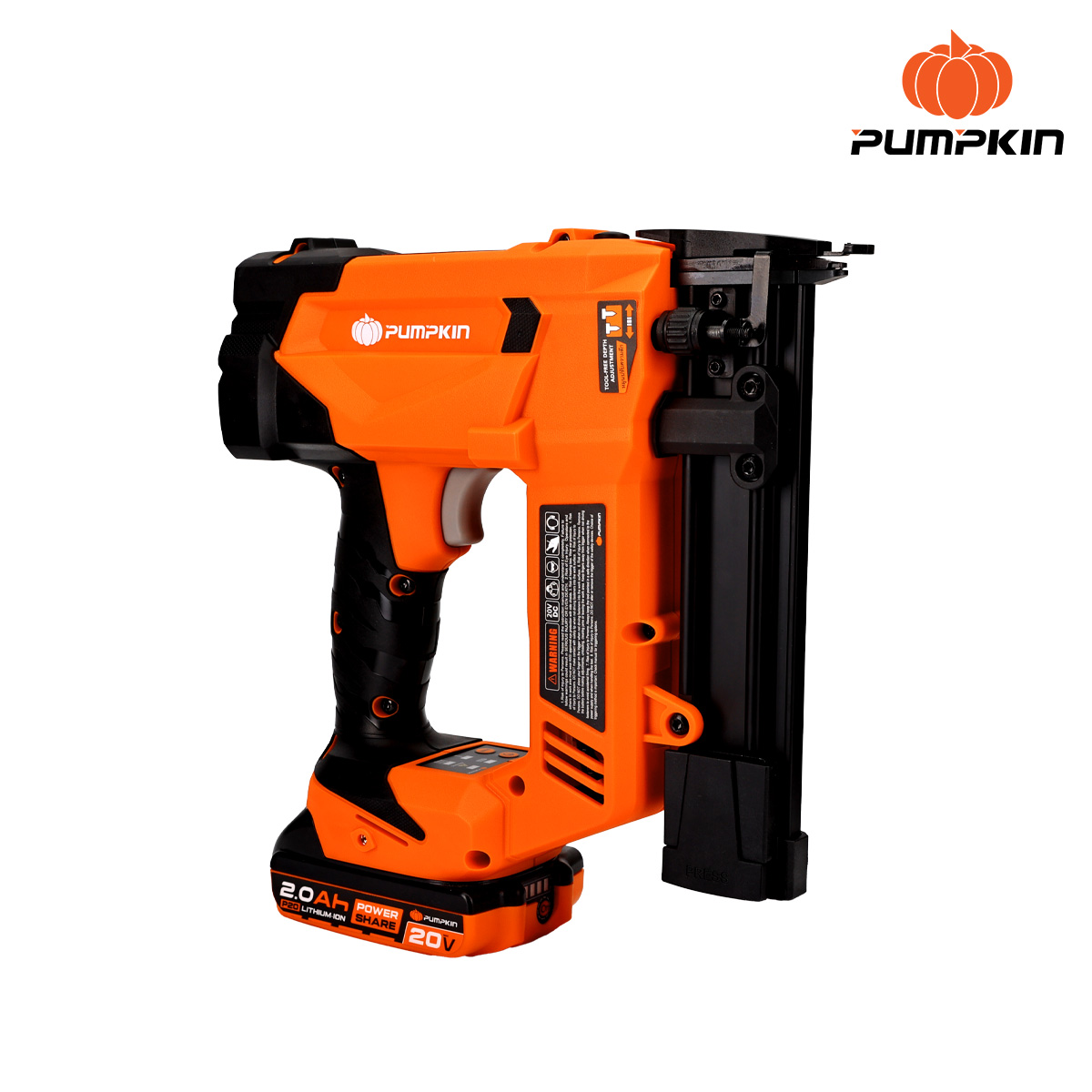 เครื่องยิงตะปูไร้สาย20V F32 INF-F32BNB PUMPKIN (เครื่องเปล่า) 50481