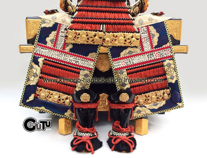 ชุดเกราะซามูไร ญี่ปุ่นแท้ Y O R O I +กล่อง no.4 SIZE:77cm