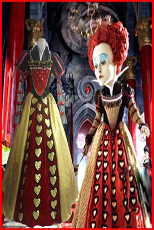 ชุดราชินีโพแดง / ชุดราชินีอิเรซเบธ / ชุด Red Queen @ อลิส อิน วันเดอร์แลนด์ / ชุดราชินีแดง / ชุดราชินีไพ่