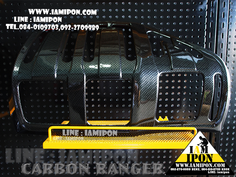 TRAIL LAMP COVER FORD RANGER T6-MC CARBON 2012-2015 ครอบไฟท้ายคาร์บอนฟอร์ดเรนเจอร์ T6-MC 2012-2015