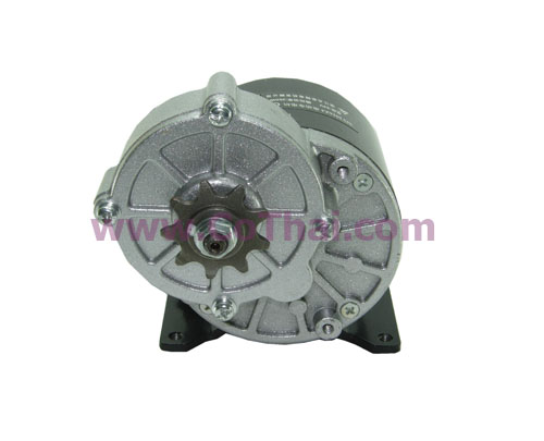 MY1016Z3 24vdc 350w มอเตอร์เกียร์ แกนเยื้อง 300rpm