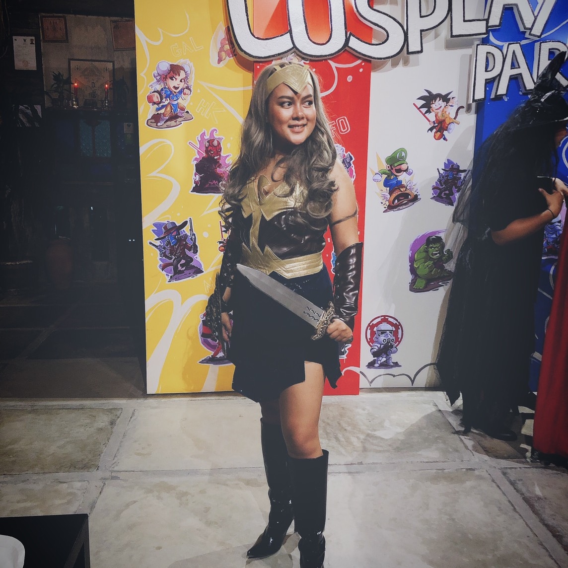 ชุดวันเดอร์วูแมน แบบชุดหนัง