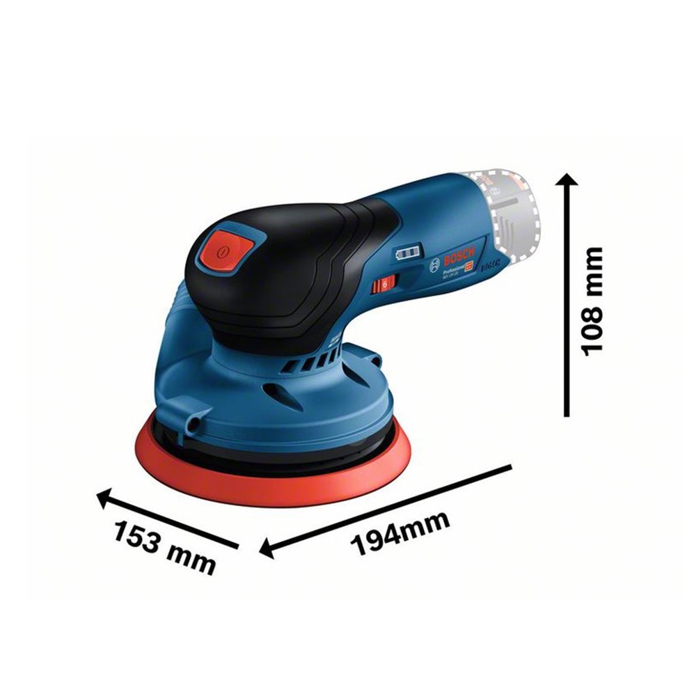 ขัดกระดาษทรายกลม 12V GEX12V-125 BOSCH SOLO