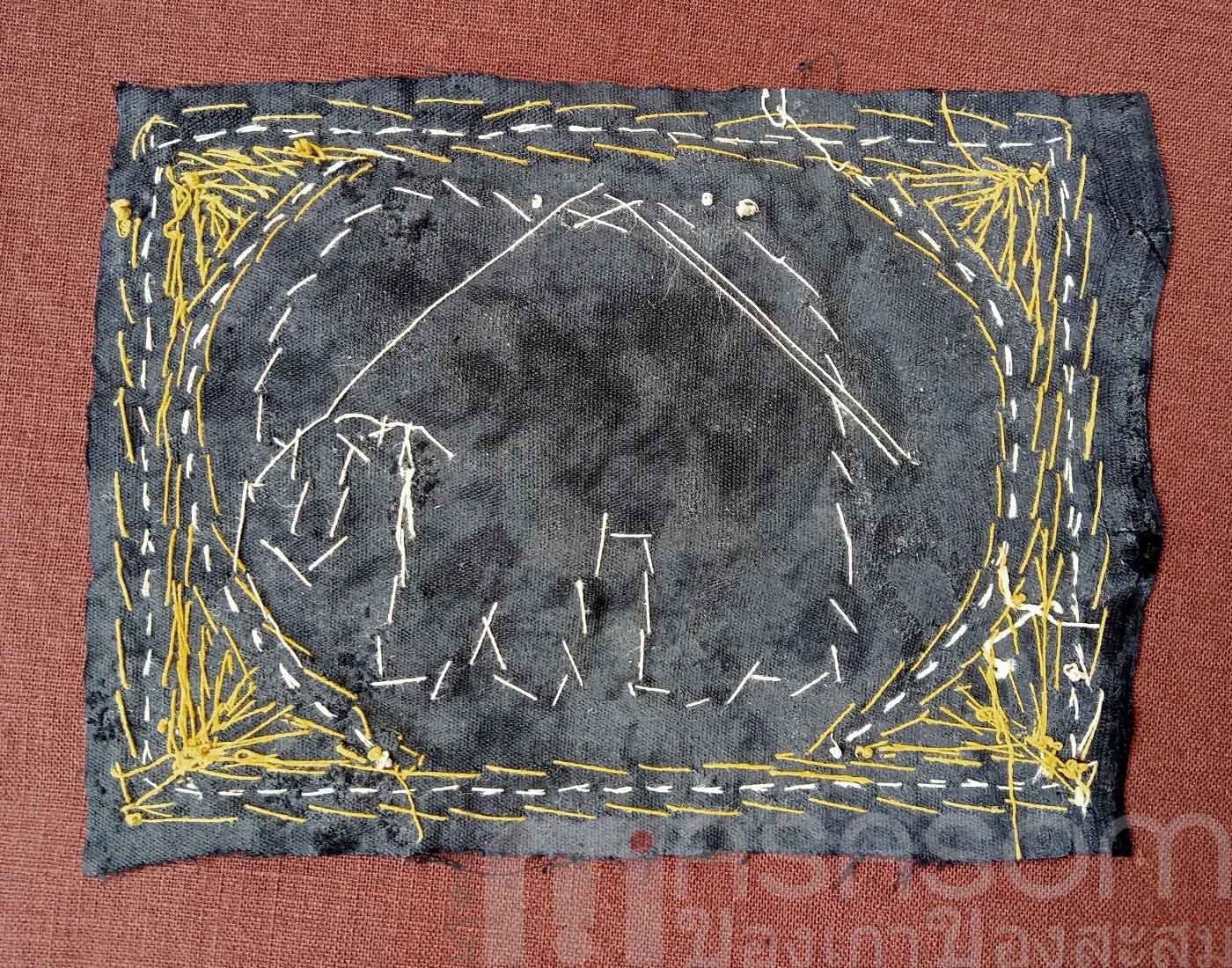 ผ้าปักรูปช้าง