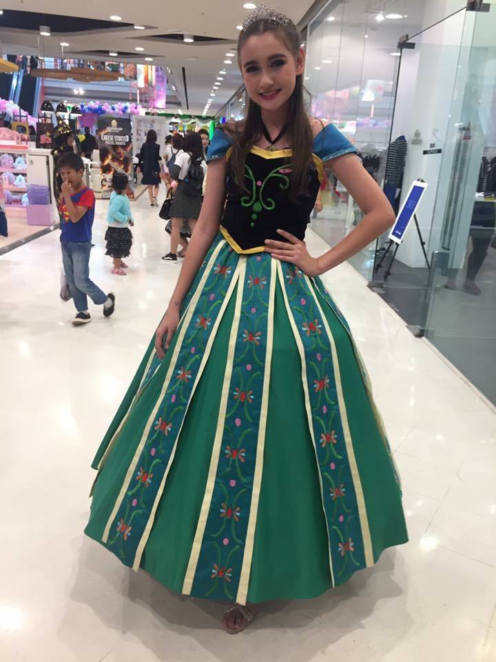 ชุดเจ้าหญิงอันนา / elsa frozen