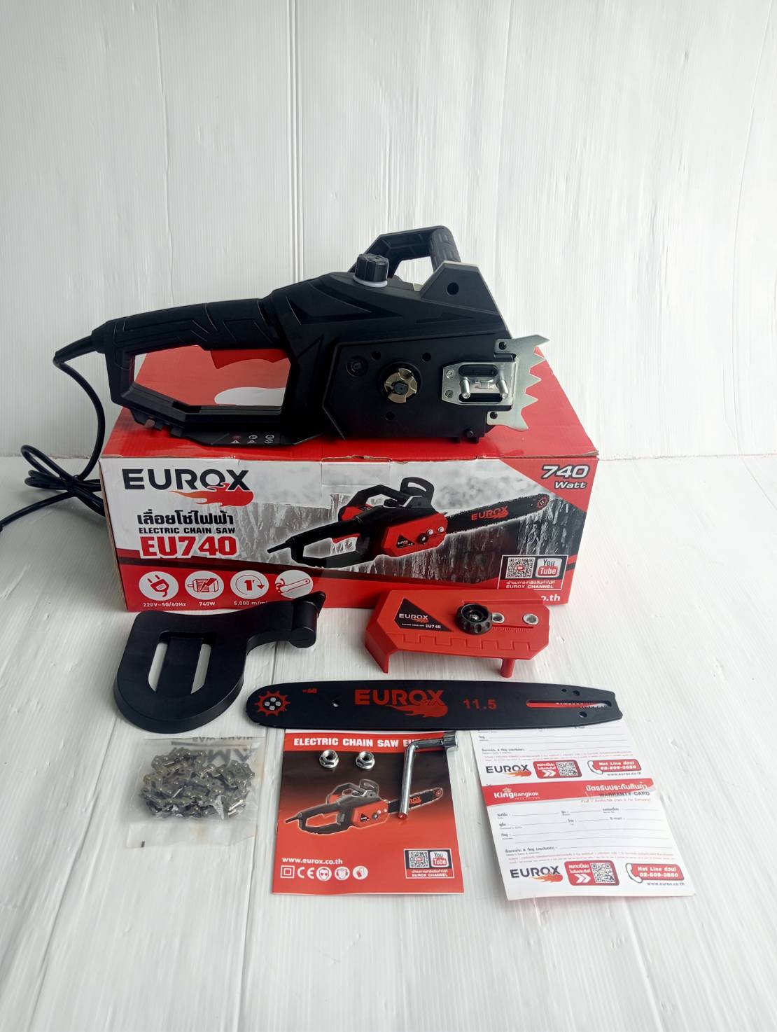 เลื่อยโซ่ไฟฟ้า11.5" EU740 EUROX