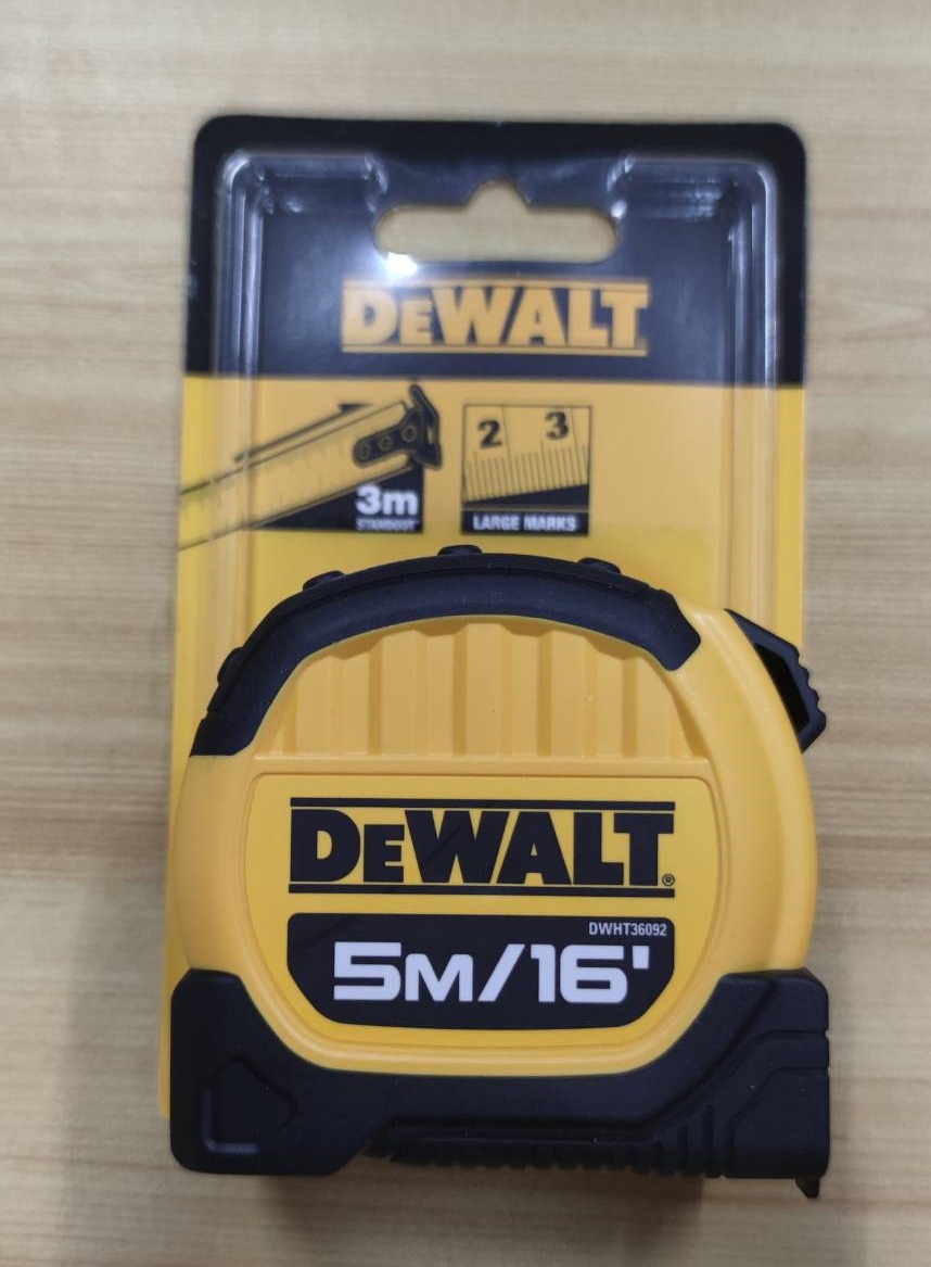 ตลับเมตร5เมตร DWHT36092 DEWALT