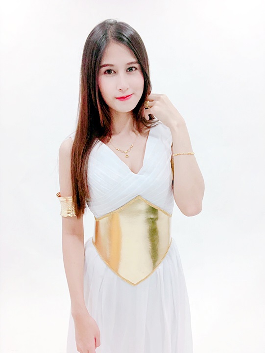 ชุดอาธีน่า (Athena) เทพีแห่งสติปัญญาและสงคราม / ชุดเทพเจ้า