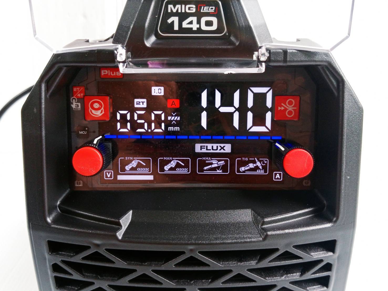 ตู้เชื่อม3ระบบ MIG-140PLUS+CASE Ver.5 ANDELI (แอนดิลี) (มีกล่องพลาสติกใส่เครื่อง)