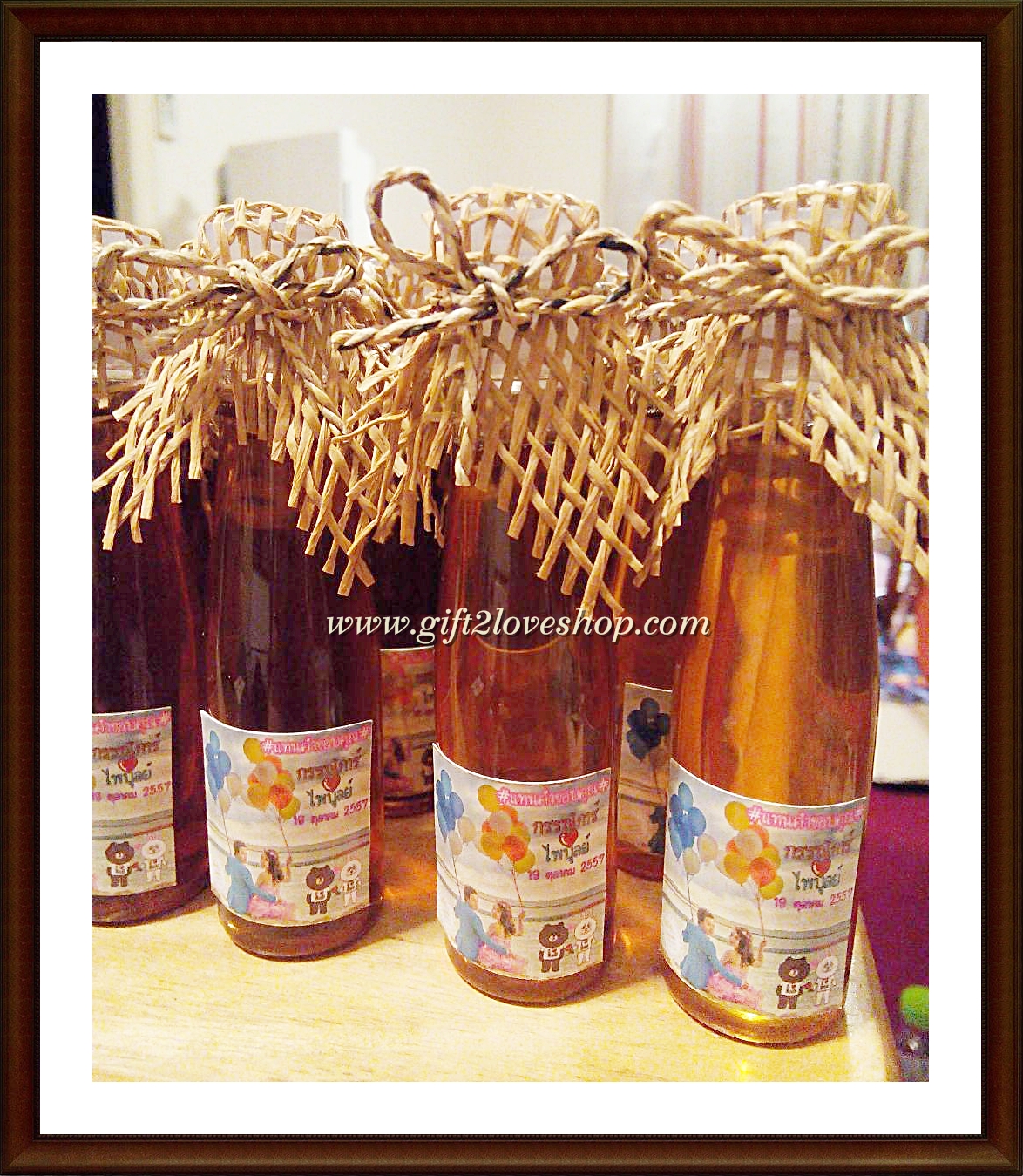 นำผึ้งแท้ ขนาด 35 ml. บรรจุขวดทรงสูง