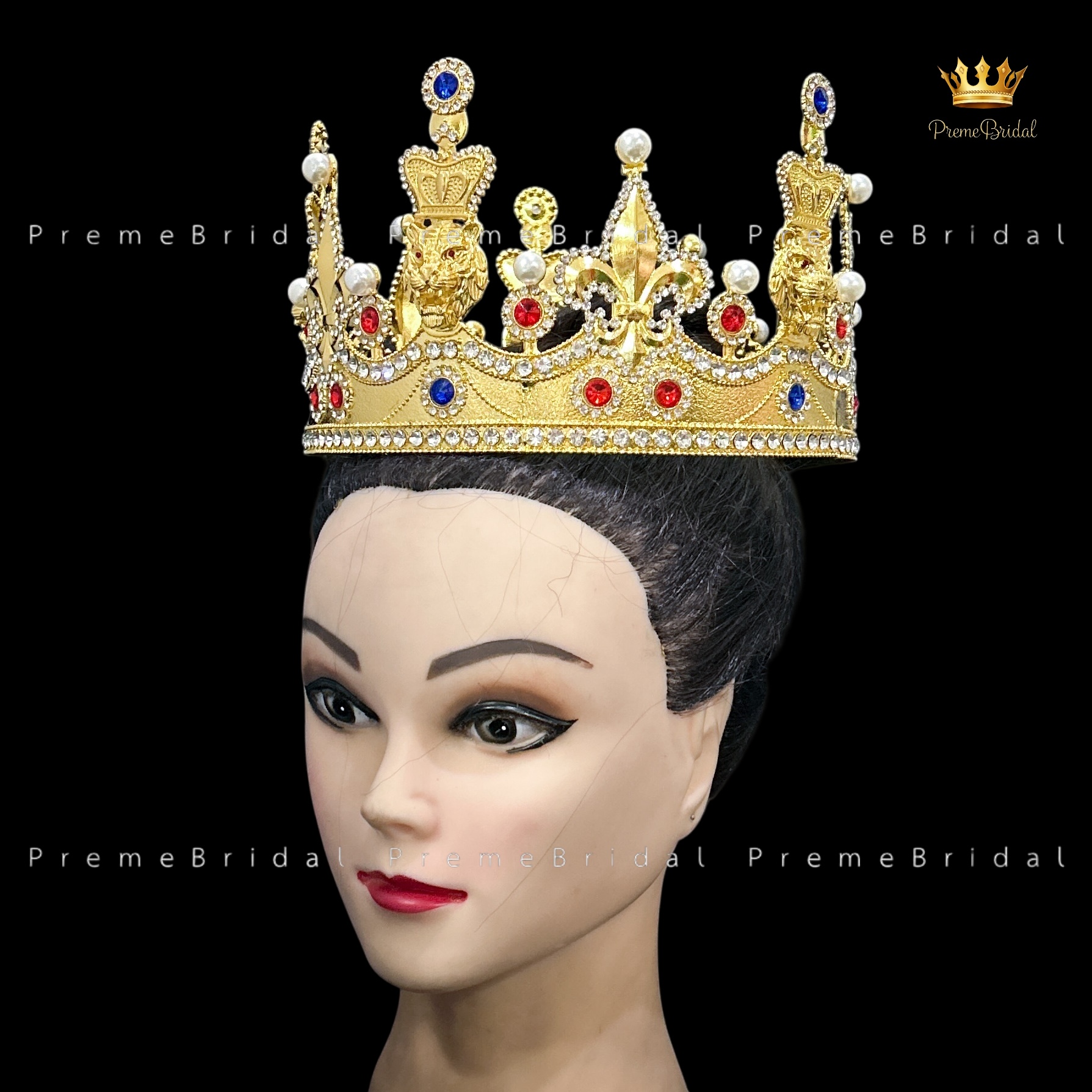 (พร้อมส่ง) มงกุฏผู้ชาย 107 สีทอง งานเจ้าชาย งานพระราชา การประกวด สินค้าพร้อมส่ง ไม่ต้องรอนาน งานพรีเมี่ยม ส่งด่วนจาก จ.อุบลราชธานี