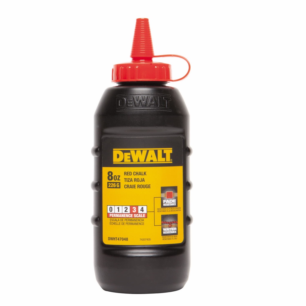 DEWALT หมึกเติมบักเต้า สีแดง ขนาด 226 กรัม รุ่น DWHT47048-9