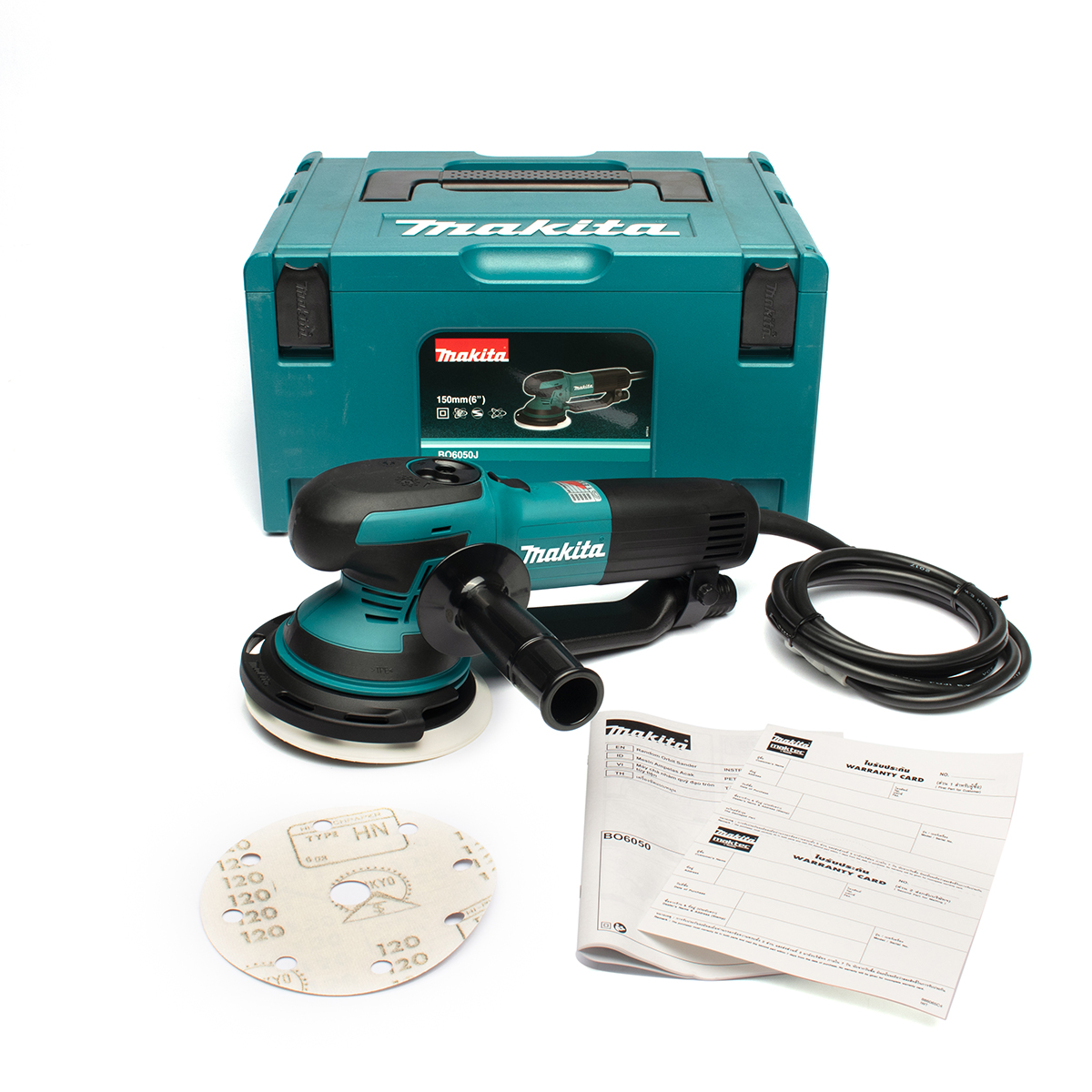 เครื่องขัดกระดาษทรายกลม6" BO6050J MAKITA