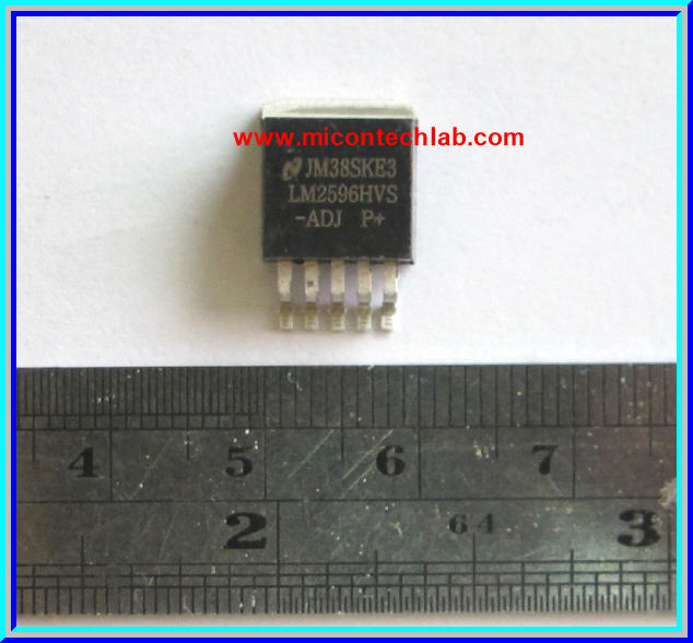 1x LM2596HV-ADJ High Input Voltage 60V Adjustable DC-to-DC Step down Converter 3A IC Chip
