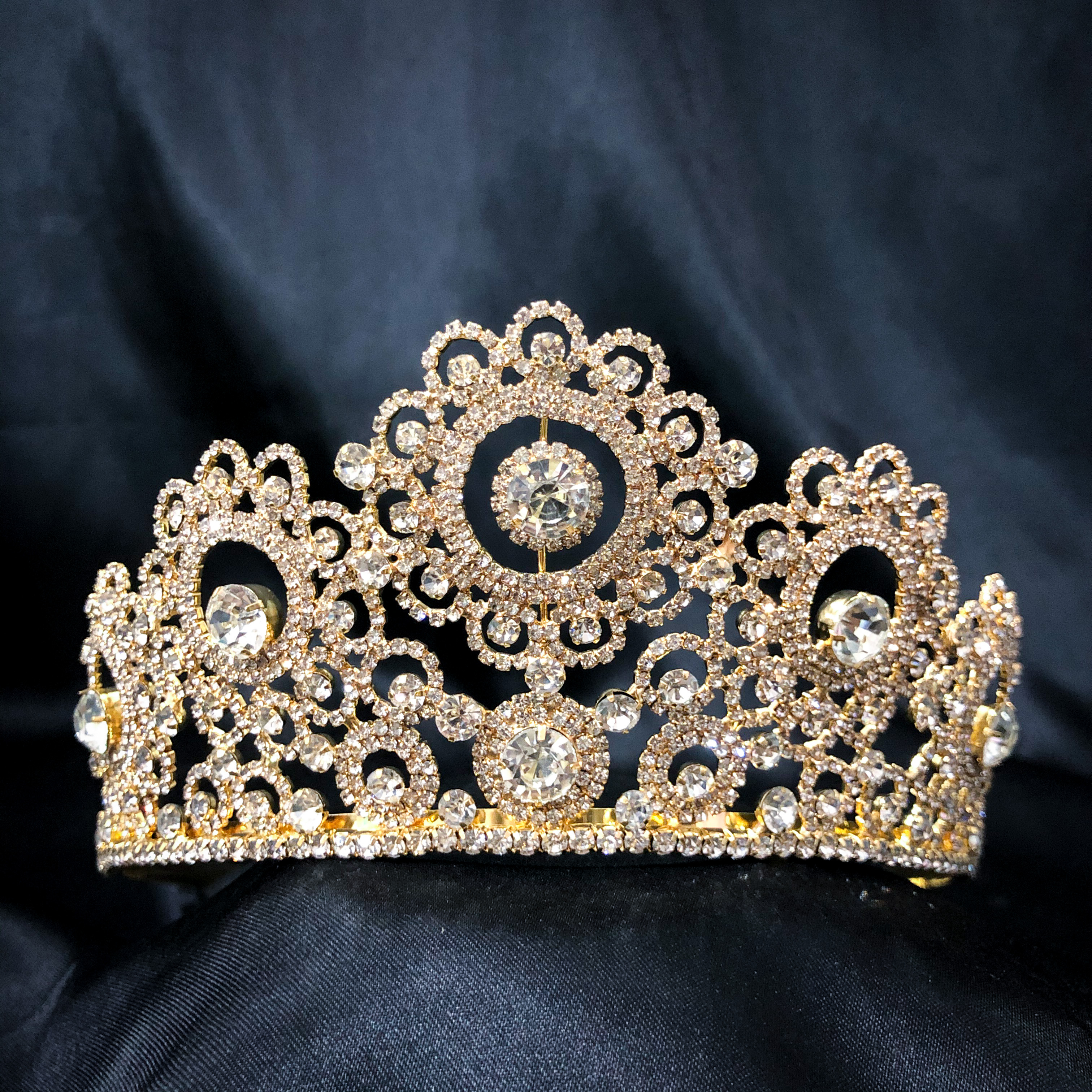 (พร้อมส่ง) เทียร่า 271 มงกุฎนางงาม มงกุฎเจ้าหญิง งานสวย ปราณีต QCเพชรทุกเม็ด สินค้าพร้อมส่งจากไทย