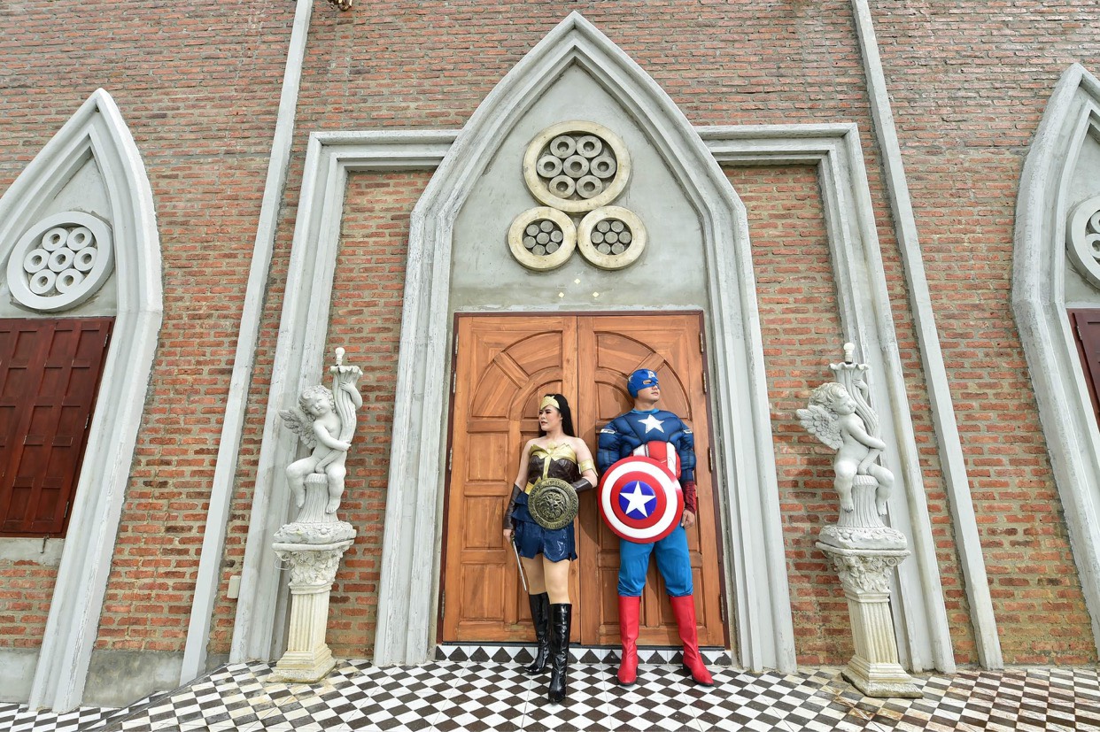 ชุดวันเดอร์วูแมน แบบชุดหนัง